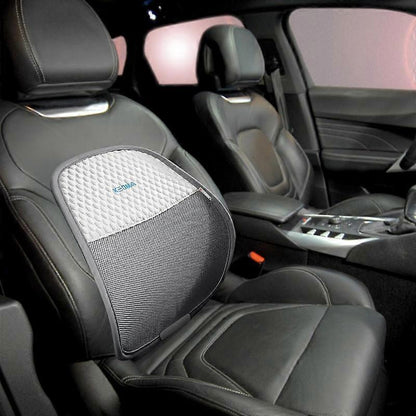 Lumbar Back Cushion - With Extension Strap for Office Chair & vehicle seat Support V1263-JX-3604