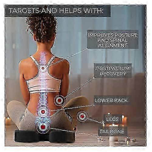Tailbone Relief Seat Cushion - Office Chair Pad for Coccyx & Lower Back Pain V1263-JX-3605