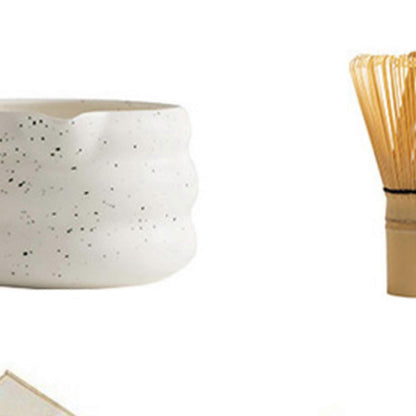7pcs Matcha Whisk Set - Tea Making Kit with Bamboo Whisk, Scoop & Accessories V1263-JX-3608