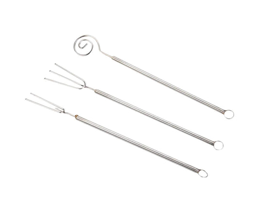 Dipping Forks Heat-resistant Stainless Steel Fondue Bakeware-Stainless Steel V1263-JX-361