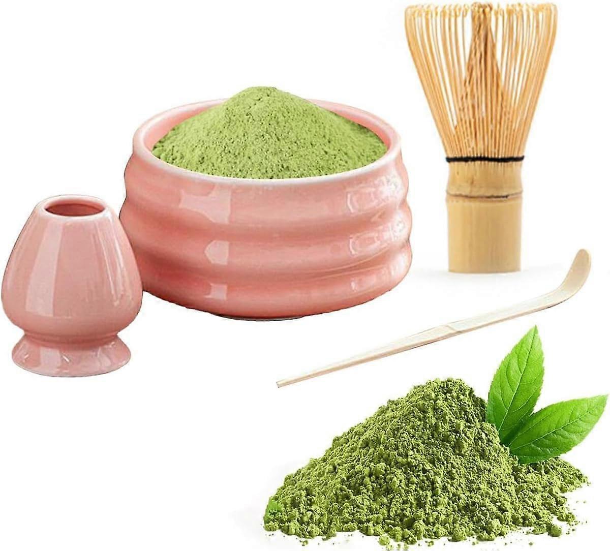 Perfect Bamboo Matcha Whisk Set - Traditional Whisk for Matcha Tea Making V1263-JX-3615