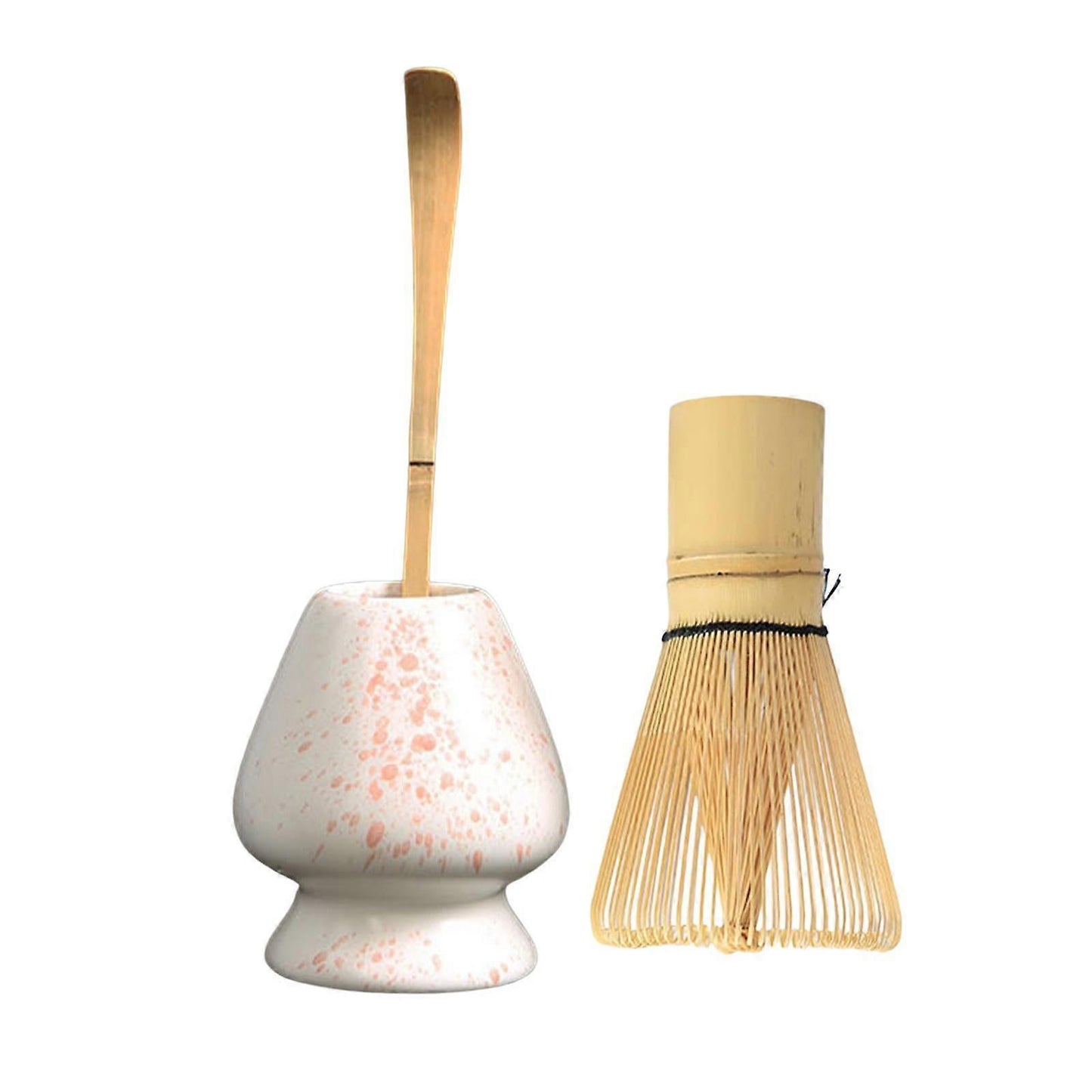 Matcha Whisk Ceremony Set (3pcs) - Whisk, Scoop, Tea Spoon & Bowl V1263-JX-3617