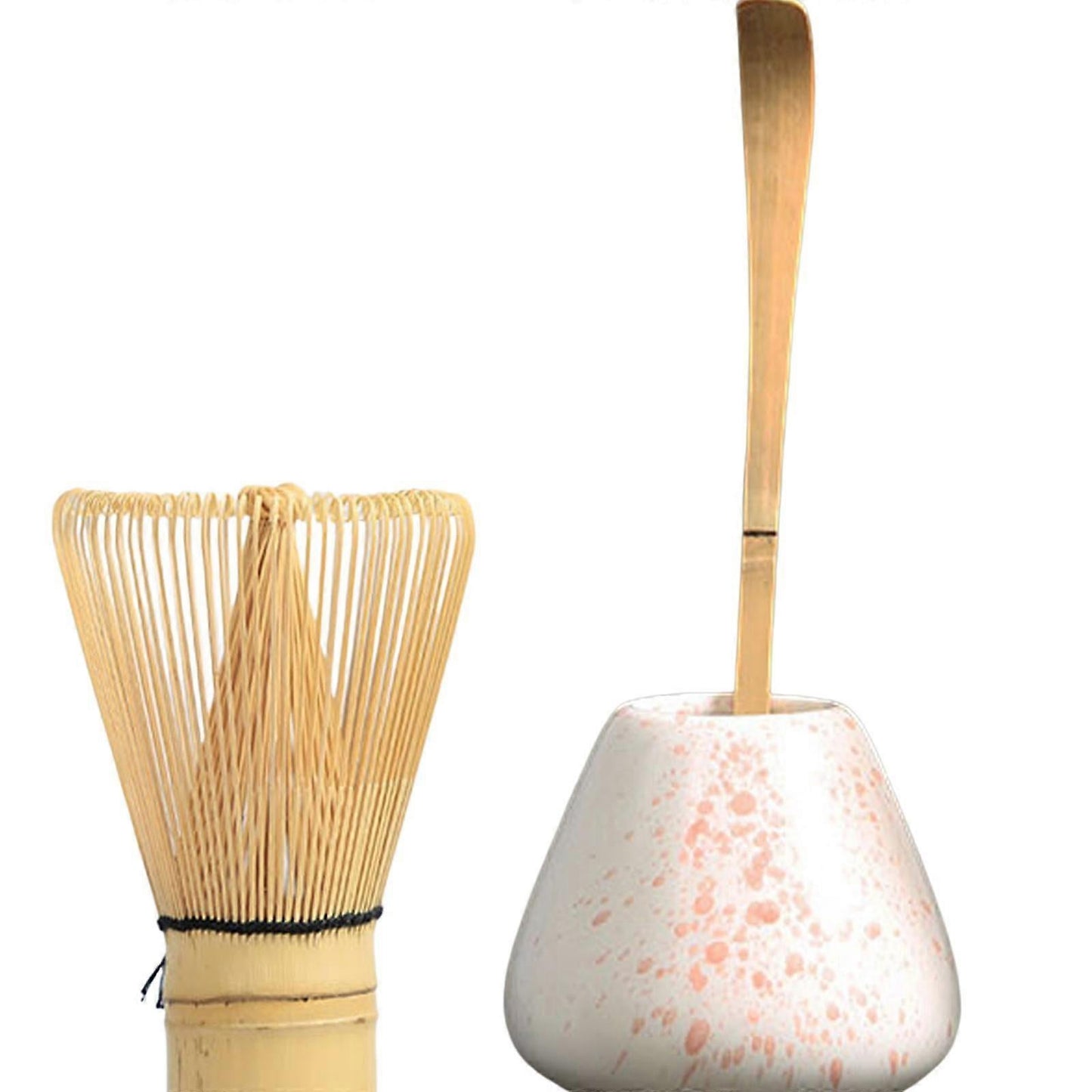 Matcha Whisk Ceremony Set (3pcs) - Whisk, Scoop, Tea Spoon & Bowl V1263-JX-3617