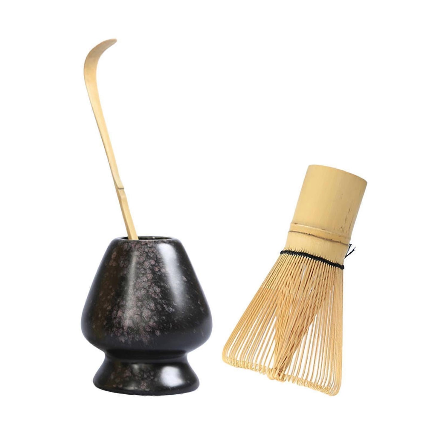 Matcha Whisk Ceremony Set (3pcs) - Whisk, Scoop, Tea Spoon & Bowl V1263-JX-3619