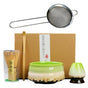 Matcha Kit (5pcs) - Bowl with Spout, Bamboo Whisk, Scoop, Holder, Stainless Sifter V1263-JX-3621
