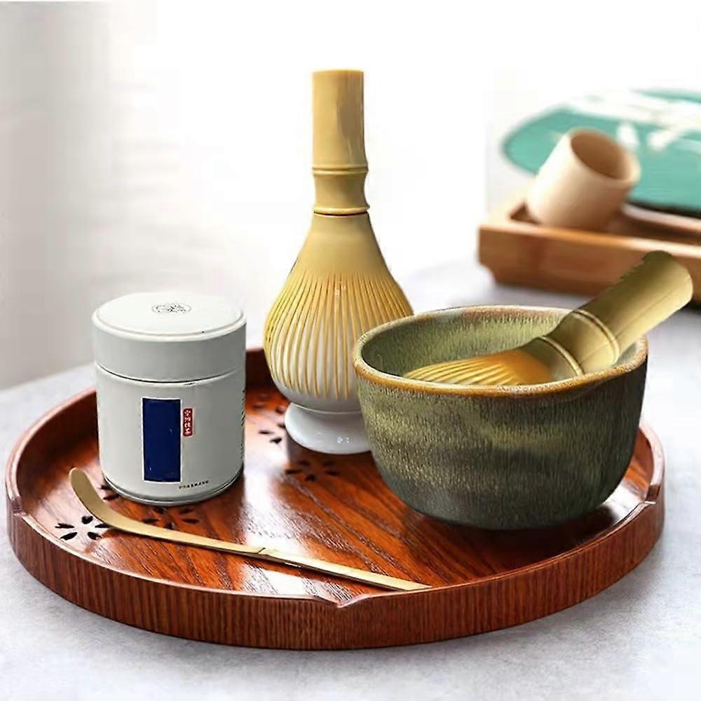 Silicone Matcha Whisk - Green Resin Chasen Brush for Matcha Tea Ceremony, 10cm V1263-JX-3634