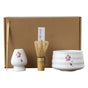 Tea Spoon, Tea Whisk, and Whisk Holder Set - Kitchen and Tea Room Utensils V1263-JX-3644