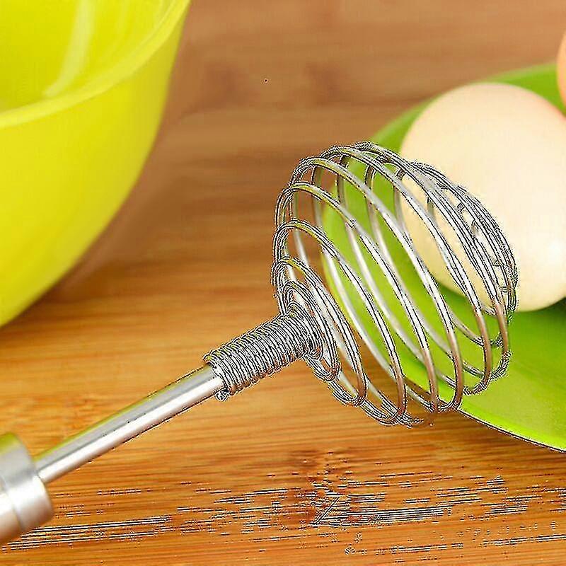 Hand Whisk Set - 2Pcs Stainless Steel Wire Whisk for Kitchen Use V1263-JX-3649