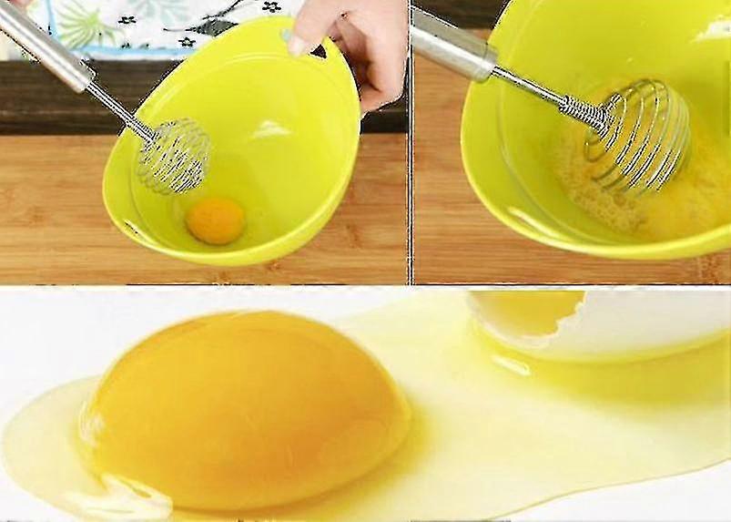Hand Whisk Set - 2Pcs Stainless Steel Wire Whisk for Kitchen Use V1263-JX-3649