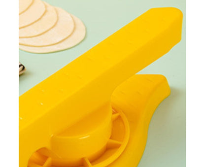 Dumpling Maker Quick Demoulding Reusable Non-slip Pressing Skin-Yellow V1263-JX-365