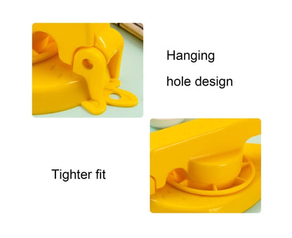 Dumpling Maker Quick Demoulding Reusable Non-slip Pressing Skin-Yellow V1263-JX-365