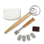 Dough Whisk Set of 3 - Handcrafted Dough Mixing Tools V1263-JX-3651