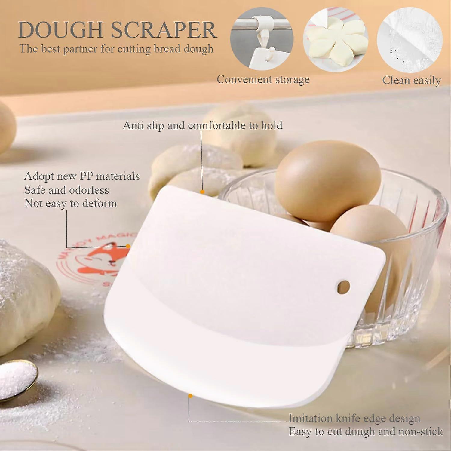 Dough Whisk Set of 3 - Handcrafted Dough Mixing Tools V1263-JX-3651