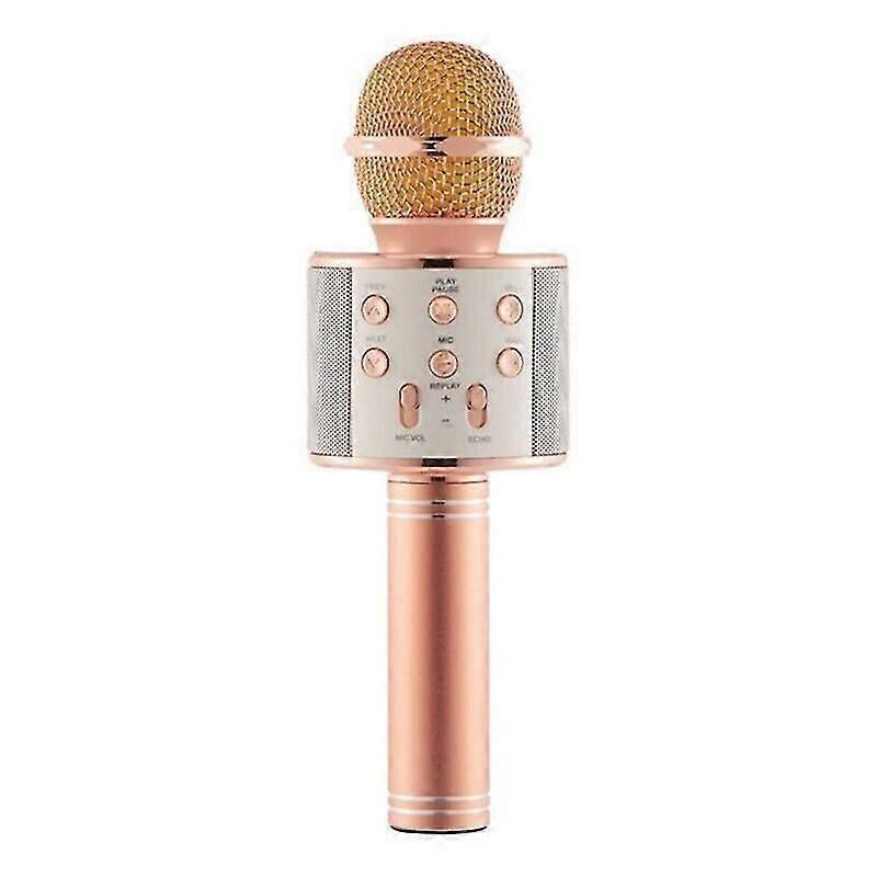 Bluetooth Wireless Microphone - KTV Singing Mic for iPhone, PC, Headset Use V1263-JX-3661