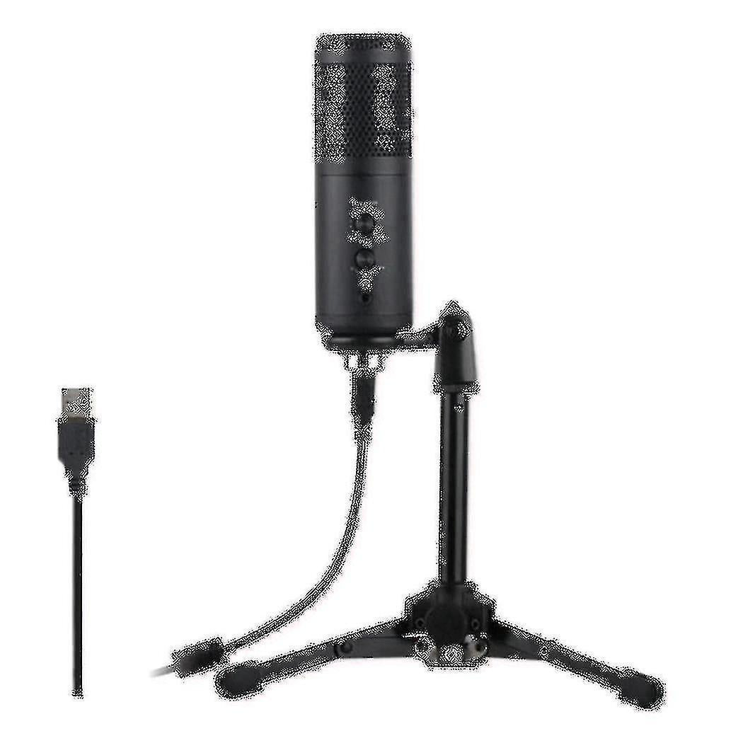 Professional USB Condenser Microphone - Studio Grade Recording Mic V1263-JX-3662