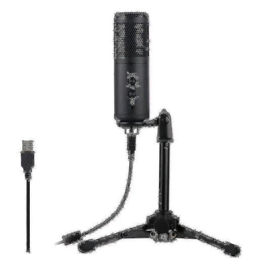 Professional USB Condenser Microphone - Studio Grade Recording Mic V1263-JX-3662