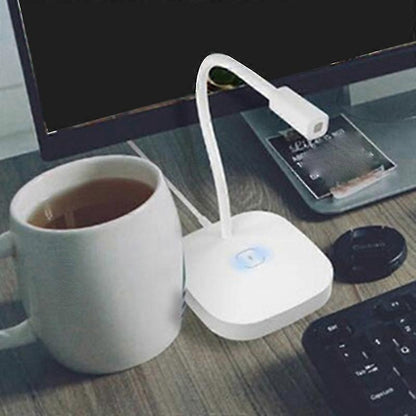 LED USB Desktop Microphone - Condenser Mic with Base for PC, Streaming, Podcast V1263-JX-3670