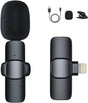 K8 Wireless Lavalier Microphone - Clip-on Mini Mic for Streaming or Interviews V1263-JX-3673
