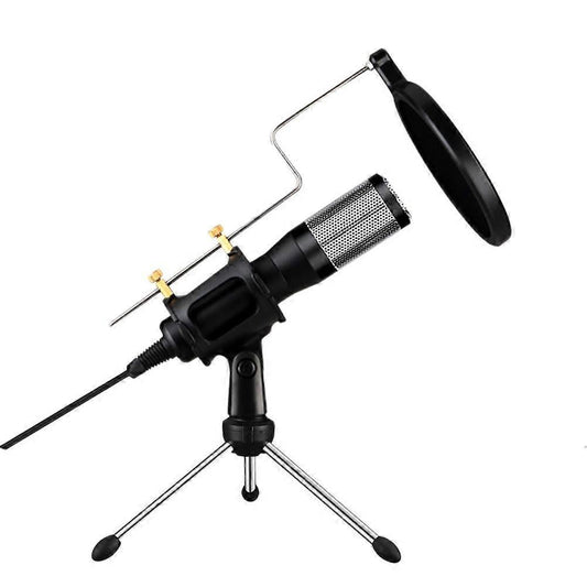 Long Distance USB PC Microphone - Clip-on Recording Mic with USB Plug V1263-JX-3675