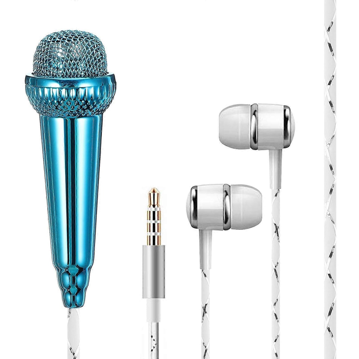 Miniature Vocal Microphone - Portable Mic for Voice Recording and Speech V1263-JX-3678