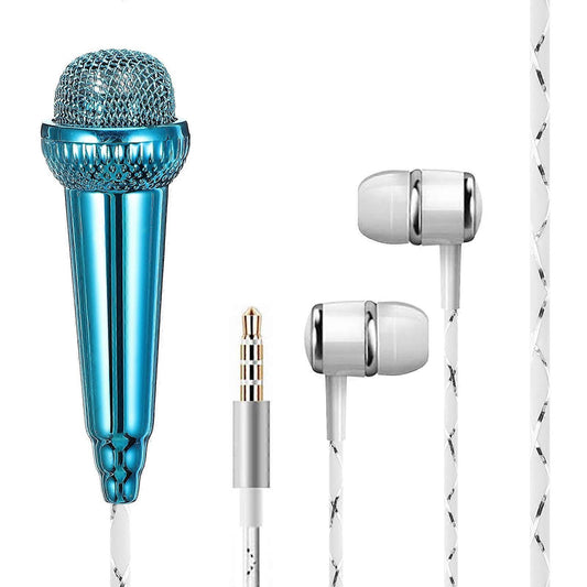 Miniature Vocal Microphone - Portable Mic for Voice Recording and Speech V1263-JX-3678