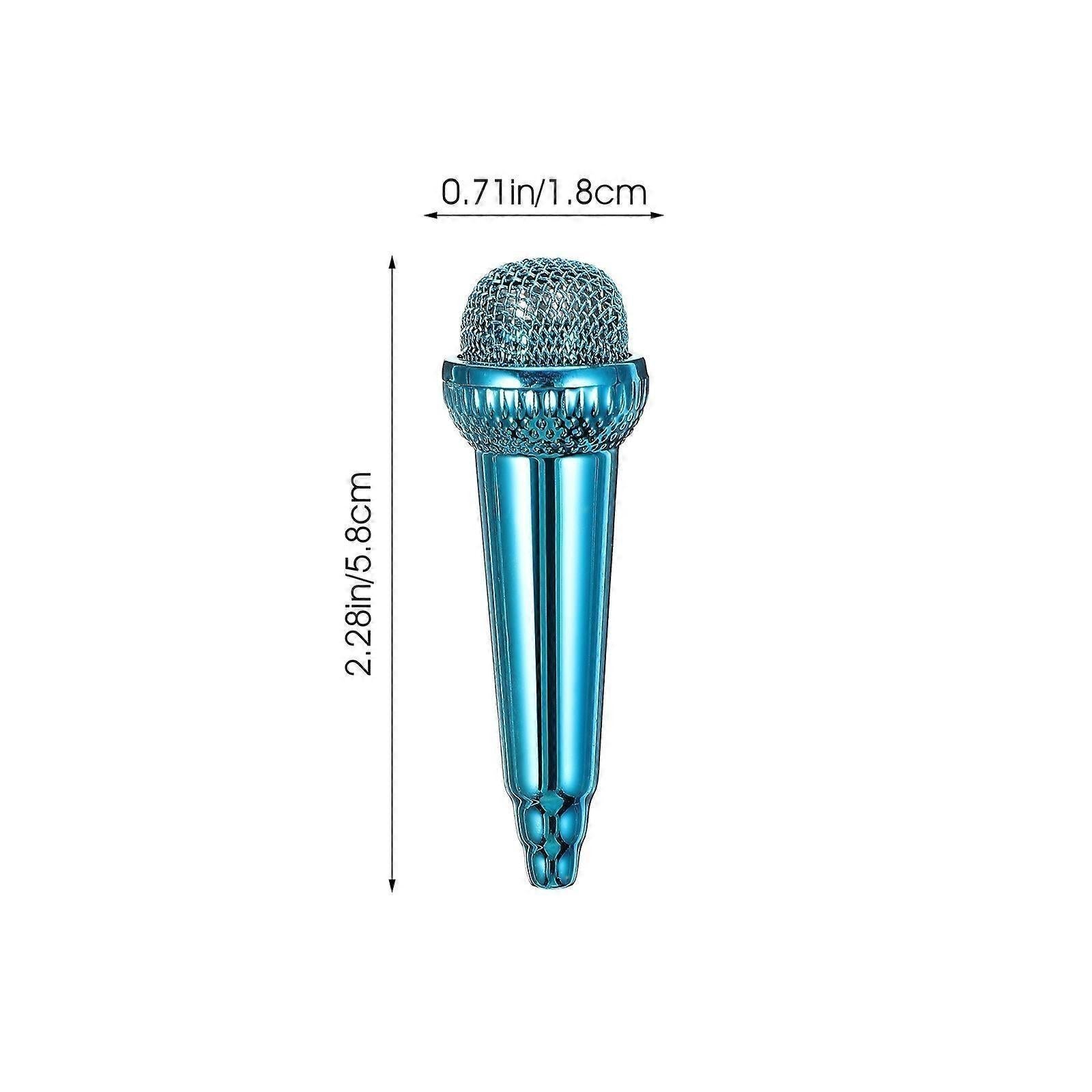 Miniature Vocal Microphone - Portable Mic for Voice Recording and Speech V1263-JX-3678