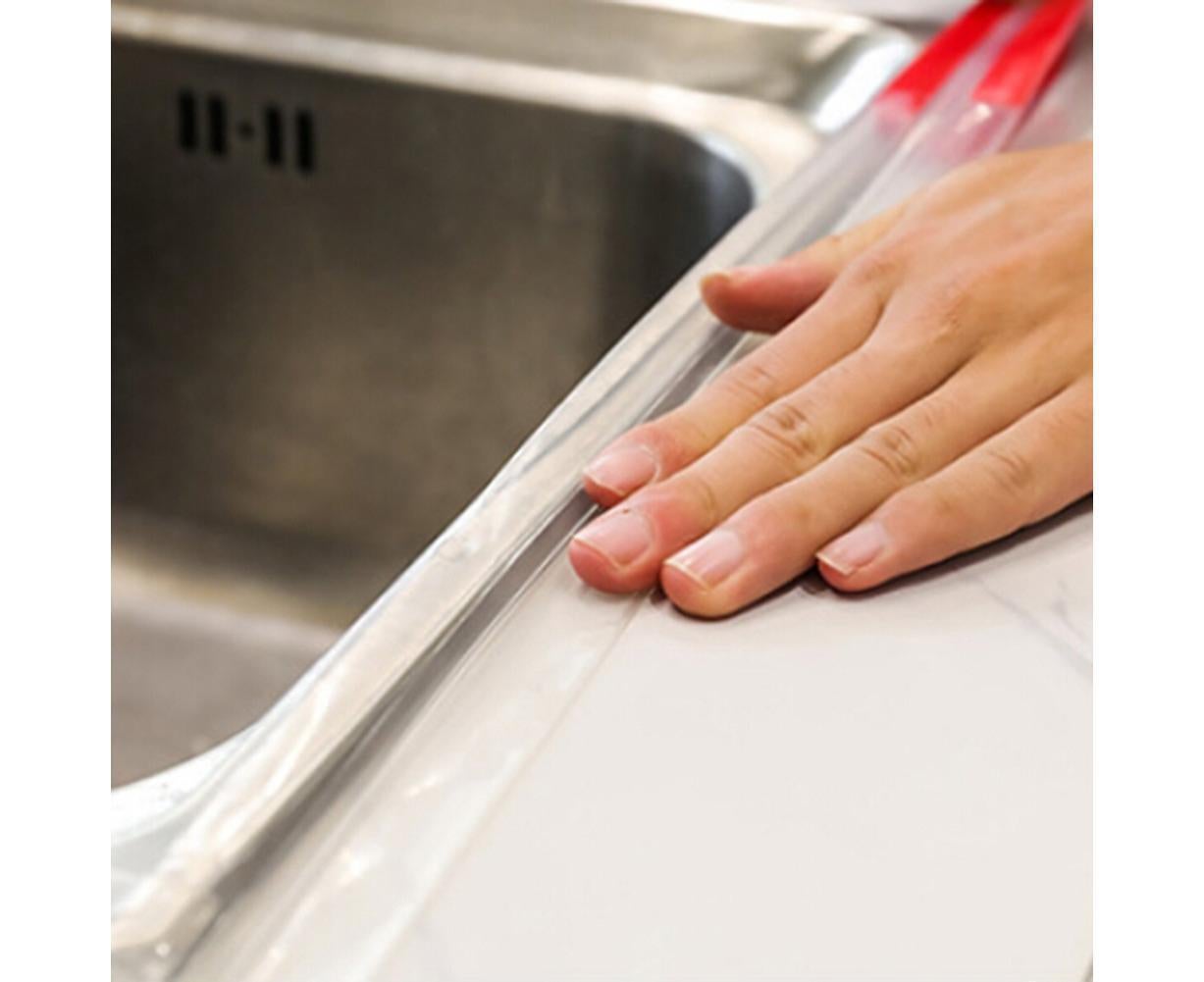320cm Self Adhesive Mould Proof Sealing Strip Sink Edge Trim Tape Kitchen Tool-3 V1263-JX-368