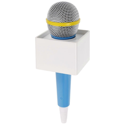 Fake Microphone Prop - Simulated Pretend Mic for Roleplay, Party, or Stage Use V1263-JX-3682