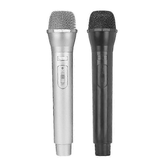 2pcs Pretend Play Microphone Props - Fake Mic for Party or Practice Use V1263-JX-3683