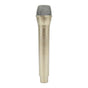 Prop Microphone - Gold Plastic Fake Karaoke Mic for Stage or Party Use V1263-JX-3686