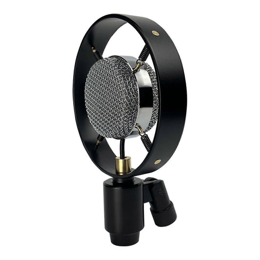 Retro Condenser Microphone Prop - Vintage Style Mic for Video or Decoration V1263-JX-3689