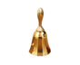 Portable Call Bell Widely Use Zinc Alloy Solid Decorative Dinner Handbell for Home-Golden V1263-JX-369