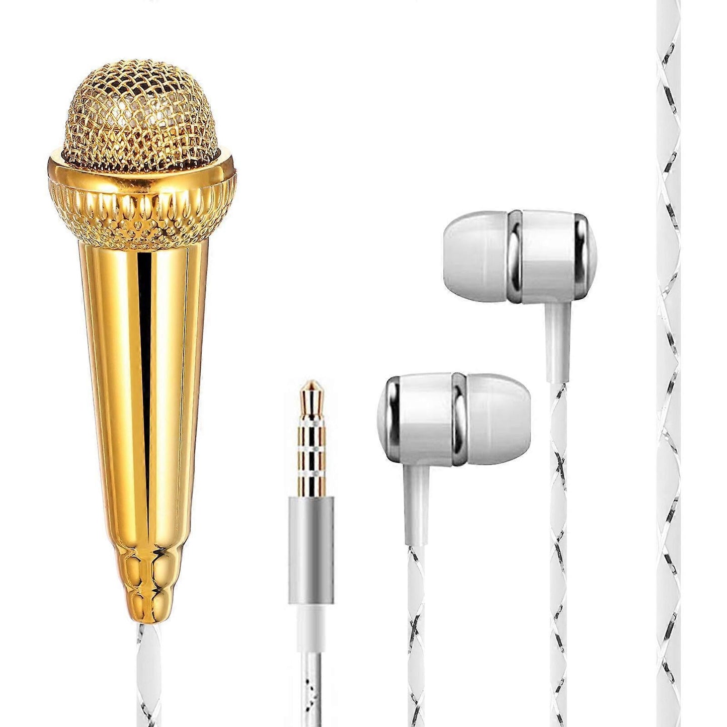 Miniature Vocal Microphone - Portable Mic for Voice Recording or Speaking V1263-JX-3690