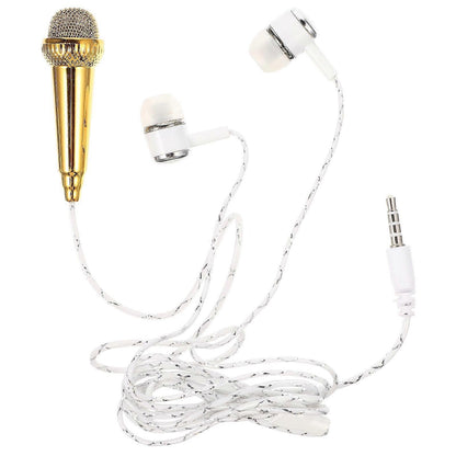 Miniature Vocal Microphone - Portable Mic for Voice Recording or Speaking V1263-JX-3690