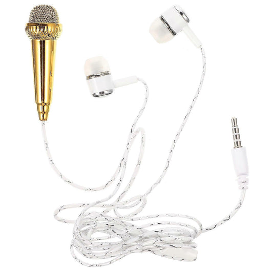 Miniature Vocal Microphone - Portable Mic for Voice Recording or Speaking V1263-JX-3690