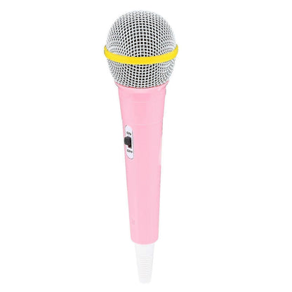 Funny Plastic Microphone Prop - Mini Pretend Play Mic for Party or Roleplay V1263-JX-3691