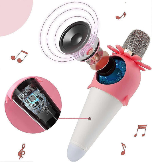 Wireless Karaoke Microphone - Car Mic, Singing Mic, Music Microphone V1263-JX-3693