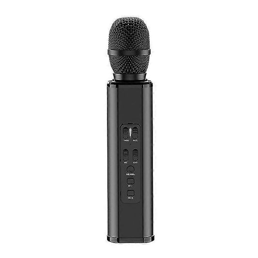 Wireless Vocal Microphone - Cordless Mic for Singing or Public Speaking (Black) V1263-JX-3697