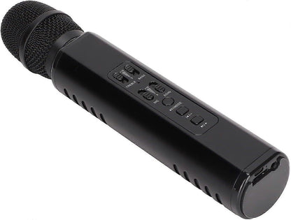 Wireless Vocal Microphone - Cordless Mic for Singing or Public Speaking (Black) V1263-JX-3697