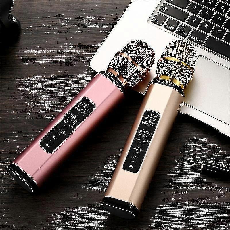 Multifunction Wireless Microphone - Audio Recording, Streaming, Singing Mic V1263-JX-3699