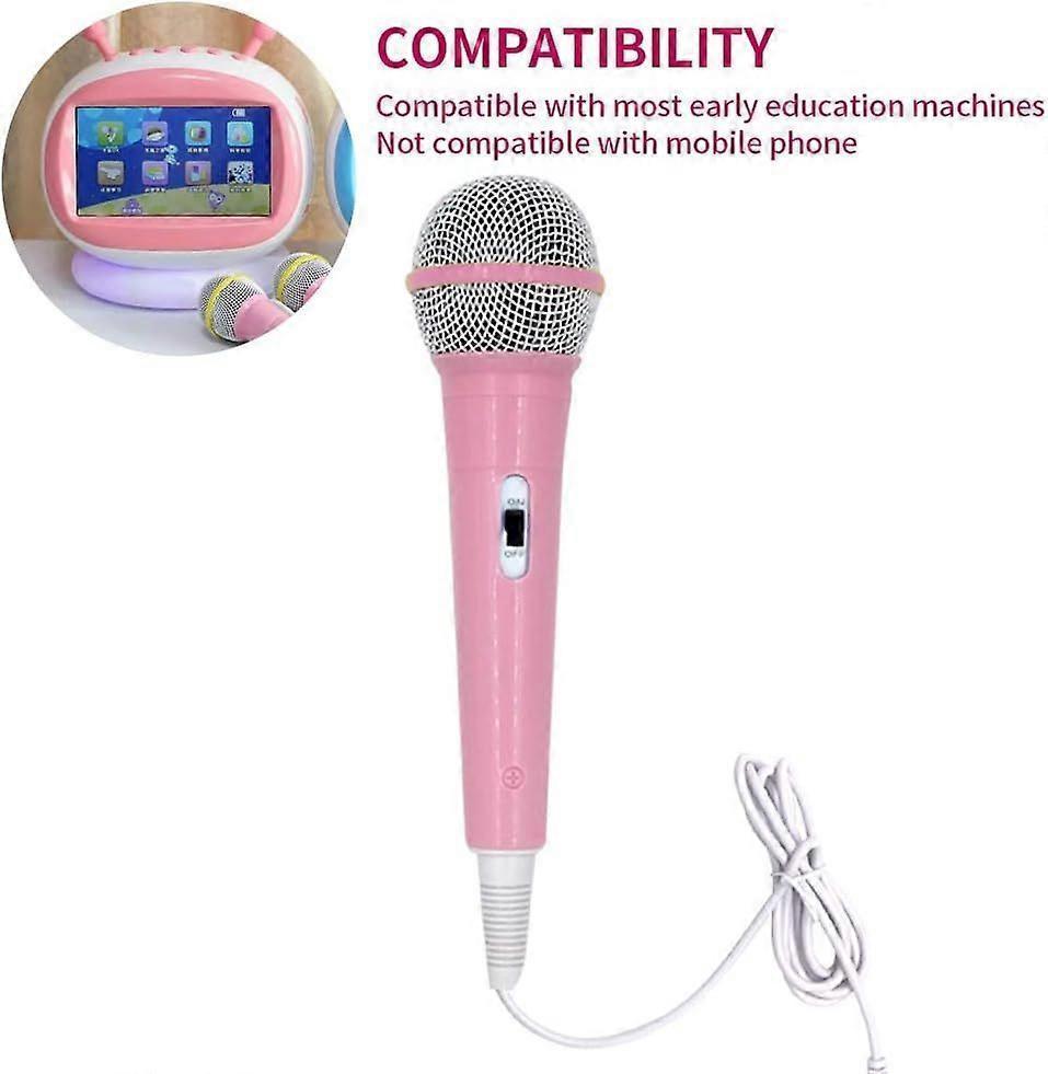 Babies Singing Microphone - Portable Dynamic Microphone with 3.5mm Jack V1263-JX-3701