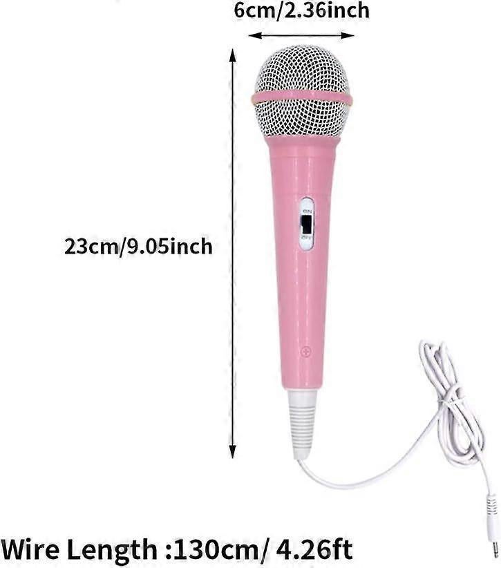 Babies Singing Microphone - Portable Dynamic Microphone with 3.5mm Jack V1263-JX-3701