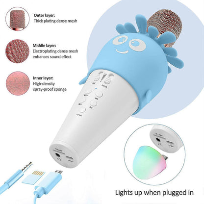 Babies Karaoke Microphone - Wireless Mic for Singing and Roleplay V1263-JX-3702
