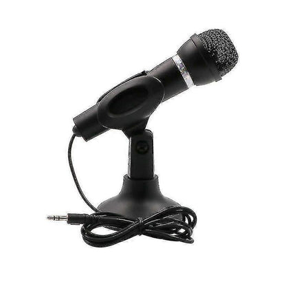 USB Desktop Microphone - Condenser Mic with Stand for PC or Podcast V1263-JX-3707
