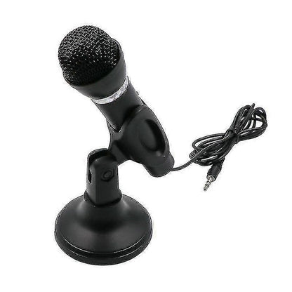 USB Desktop Microphone - Condenser Mic with Stand for PC or Podcast V1263-JX-3707
