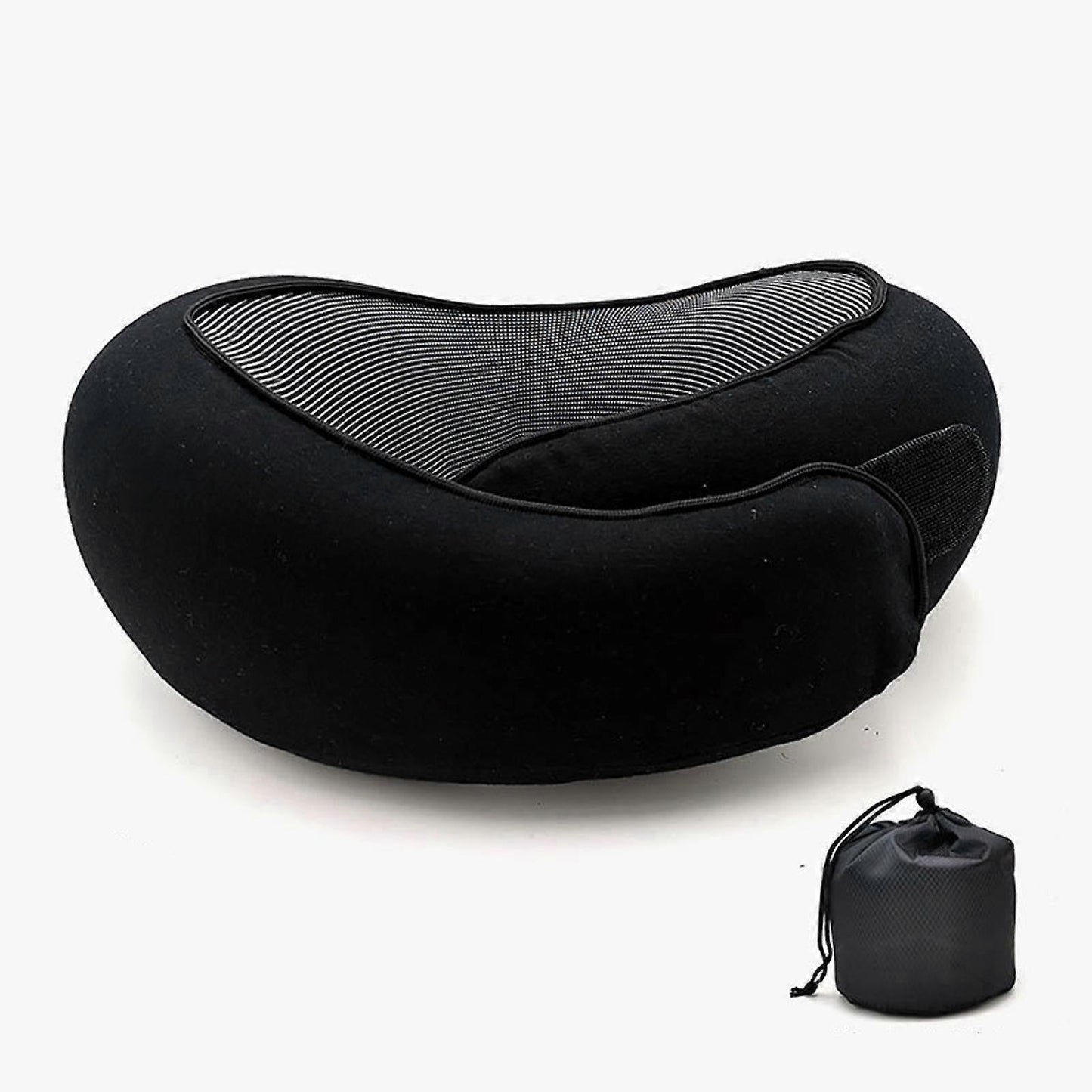 Travel Neck Pillow - Memory Foam U-Shape Pillow for Airplane and Road Trips V1263-JX-3718