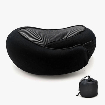 Travel Neck Pillow - Memory Foam U-Shape Pillow for Airplane and Road Trips V1263-JX-3718