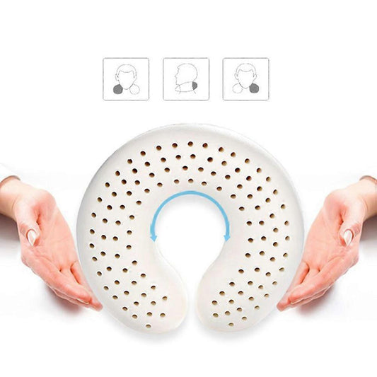 U-Shaped Neck Support Pillow - Memory Foam Travel Pillow for Plane,Car,and Office V1263-JX-3722