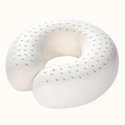 U-Shaped Neck Support Pillow - Memory Foam Travel Pillow for Plane,Car,and Office V1263-JX-3722