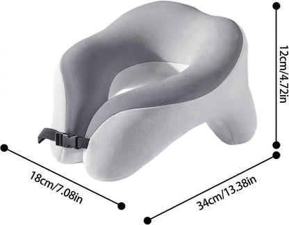 Foam Neck Support Pillow - U-Shaped Travel Pillow for Neck and Spine Alignment V1263-JX-3723